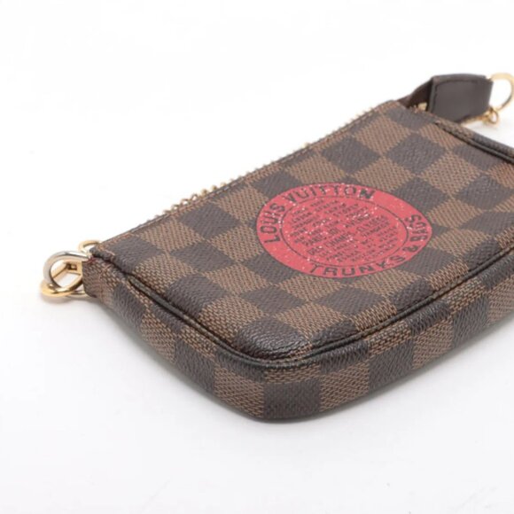 Louis Vuitton Damier Ebene T & B Mini Pochette Accessoires - Picture 4 of 9
